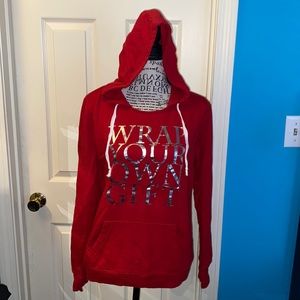 Women’s Aeropostale holiday hoodie